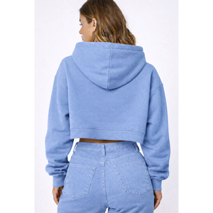 Sudadera con Capucha de Invierno para Mujer, Estilo Urbano Holgado, Informal, para Uso Diario, Bordado 3D, Impresión Personalizada, Suministro Directo de Fábrica al por Mayor - Product Image 2