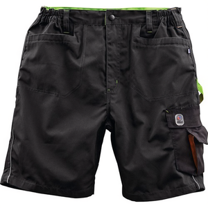 Shorts pour hommes taille 58 en noir/vert lime, collection de t-shirts promotionnels - Product Image 2