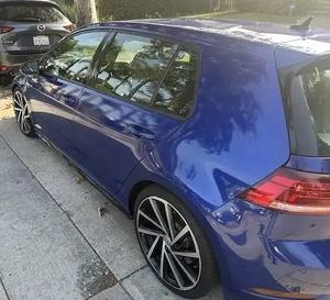 Volkswagen Golf R 2019 Usado en Perfectas Condiciones, Sin Reserva, Inspeccionado, Turbo de 4 Cilindros, Azul Metálico Lápiz - Product Image 2