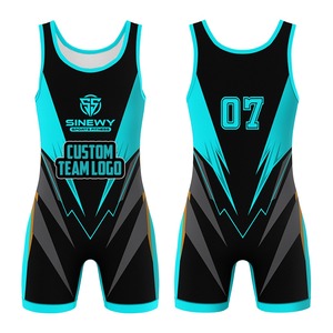 Camiseta de lucha de tamaño juvenil de sublimación de alta calidad con uniforme de lucha libre para adultos - Product Image 3