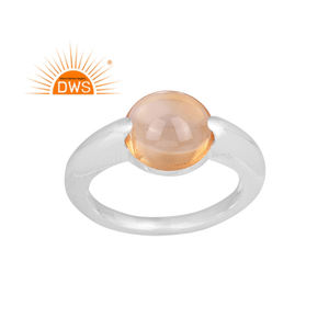 แหวนพลอยซิทรินธรรมชาติทำจากเงินแท้ปรับแต่งได้ตามต้องการ - Product Image 1