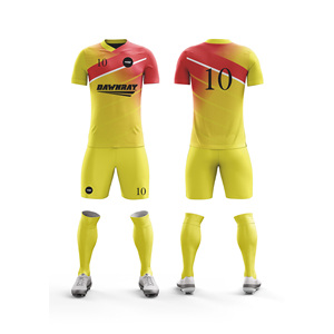 Fournisseur en gros d'uniformes de football personnalisés |   Tailles pour hommes, femmes et jeunes |   Vêtements de sport légers et à séchage rapide en gros - Product Image 1
