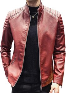 Prix de gros Nouvel arrivage de veste à glissière en cuir véritable pour hommes, blouson bombardier de style universitaire, veste en cuir noir personnalisée - Product Image 3