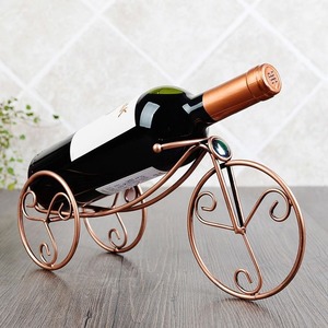 Porte-bouteilles en fer pour l'organisation du vin et des boissons, offrant une conception durable et une présentation élégante - Product Image 2