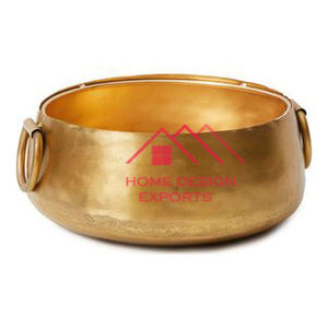 Maravilloso diseño forma redonda oro latón Urli calidad más fina tamaño personalizado latón Urli a precio de mayorista - Product Image 4