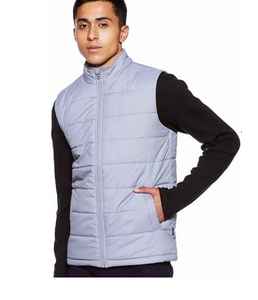 Chaqueta de chaleco acolchado sin mangas de moda para hombres Chaleco acolchado de alta calidad a prueba de viento para exteriores MOQ bajo - Product Image 3