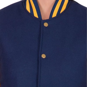 Wholesale Custom Made <b>Women's</b> Crop Varsity Jackets-Reversible Breathable Winter Design Custom Colors & Logo Cotton Lining - Product Image 5