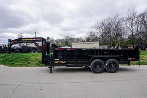 7 'x 16' Lado hidráulico Cuello de cisne Volquete Remolque Engranaje Núcleo Componentes 2ft 7K Ejes 1 año de garantía para uso agrícola Nuevas condiciones usadas - Product Image 6