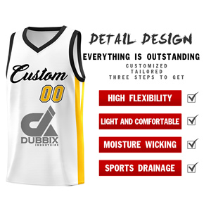 Ensemble d'uniformes de basketball personnalisés en polyester respirant avec logo brodé et imprimé XS-XXL – Fabrication OEM - Product Image 2