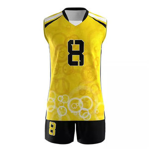 Uniforme de volley-ball de nouvelle conception de haute qualité pour hommes 100% ensembles d'uniformes de volley-ball en polyester sur mesure - Product Image 6