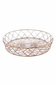 Modern Classic Gold Iron Wire <b>Storage</b> <b>Basket</b> Sustainable Style Home Decorative for Daily <b>Vegetable</b> & Fruit Use - Product Image 6