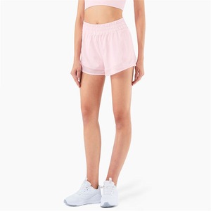 กางเกงกีฬาขาสั้นเอวต่ำของผู้หญิงกางเกงเลคกิ้งออกกำลังกายฟิตเนสขาสั้นแห้งเร็วระบายอากาศได้ดี - Product Image 3
