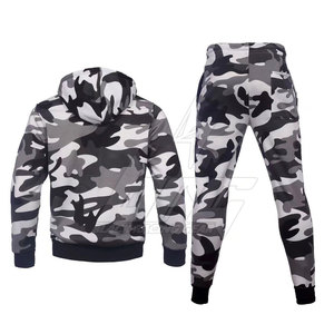 Qualité supérieure en gros hommes survêtements 2025 pas cher prix camouflage impression hommes survêtements à vendre - Product Image 2