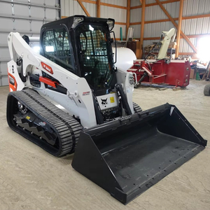 2023สำหรับ T770รถตักขนาดเล็กด้านหน้ารถตักขนาดเล็กพร้อมเครื่องยนต์ Kubota ปั๊มไฮดรอลิก Moog โหลดพิกัด200ตัน - Product Image 1