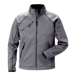 Veste softshell à fermeture éclair OEM High Street Vestes pour hommes du Pakistan Veste softshell imperméable coupe-vent - Product Image 1
