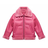 Veste en cuir de vachette en peau de mouton pour femme, luxe, hiver, fermeture éclair, légère, tricotée, respirante, écologique, personnalisable