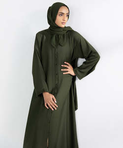 Vente de gros OEM Abaya pour femme au design personnalisé à bas prix, Abaya respirante pour femme de grande taille fabriquée au Pakistan - Product Image 3