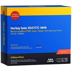Panneau solaire monocristallin PERC Horay Solar HS475TC-MHB 550W avec cadre en aluminium certifié TUV - Product Image 2
