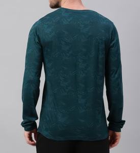 เสื้อยืดฟิตเนสโอเวอร์ไซส์สำหรับผู้ชายเสื้อยืดคอกลมผ้าฝ้ายพิมพ์ลายโลโก้ตามสั่ง100% - Product Image 3