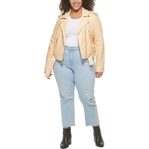 Veste en cuir suédé tendance pour femmes, vêtements de sport grande taille, manteaux d'hiver pour femmes - Product Image 3