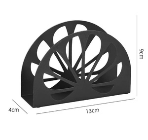 Haute sur demande fil de fer porte-serviettes décoratif pour la maison couleur noire fini fait à la main meilleure qualité décor à la maison porte-serviettes - Product Image 1