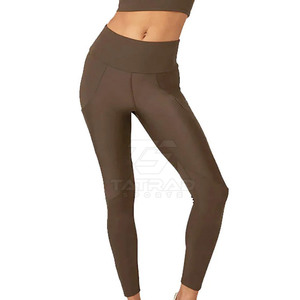 Best Selling Women's Yoga <b>Leggings</b> Solid Pattern Breathable Quick Dry High Quality Custom Made Size <b>Low</b> Price - Product Image 5