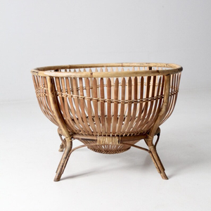 Panier rond en bambou tissé à la main pour la présentation des fruits et la décoration de la maison - Product Image 2