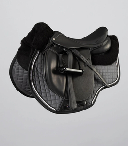 Selle anglaise matelassée en coton avec logo et design personnalisés, confortable, douce, durable, pour l'équitation, logo personnalisé disponible - Product Image 5