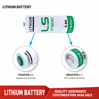 Batterie au lithium chlorure de thioyle haute énergie LS17500 3600 mAh pour compteur d'eau intelligent, enregistreur de conduite, compteur de moisissures, Chine