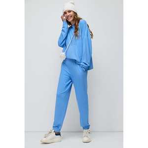 Pantalon de jogging pour femme en viscose/polyester, doux au toucher, sans plis, pour l'extérieur - Product Image 1