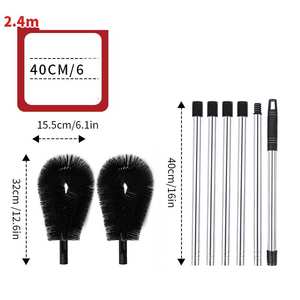 Fournitures : <span class=keywords><strong>Balai</strong></span>, Brosse à toiture, Brosse à mousse pour gouttières et surfaces, Nettoyeur haute pression pour toitures en tuiles - Product Image 6