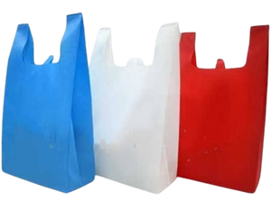 Sacs d'emballage d'épicerie non tissés recyclables respectueux de l'environnement fabriqués au Vietnam thermoscellés achats de qualité avec fond découpé avec logo personnalisé - Product Image 5