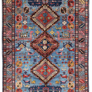 Kazak Rugs Fine Shirvan Design Juego de alfombras exquisitas hechas a mano - Product Image 1