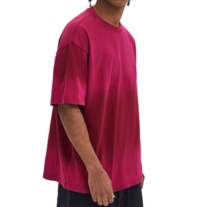 เสื้อยืดพอดีตัวสำหรับผู้ชายเสื้อยืดทรงหลวมแห้งเร็วขนาดใหญ่ดีไซน์เรียบง่าย2025 - Product Image 1