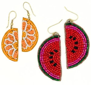 Boucles d'oreilles en perles faites à la main, boucles d'oreilles multi-perles personnalisées, bijoux de fête pour femmes au meilleur prix, boucles d'oreilles en perles - Product Image 2