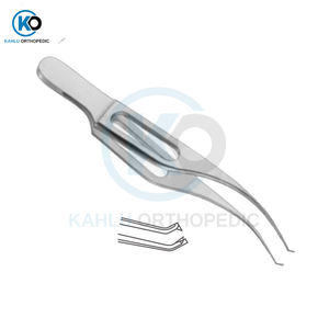 Instrument chirurgical ophtalmique réutilisable à angle Extra délicat, nouvelle pince de Suture de liaison en titane de KAHLU orthopédique - Product Image 4