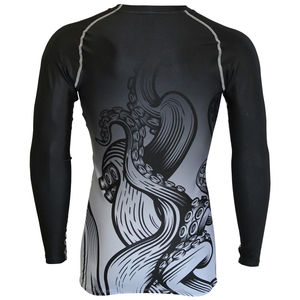 Camisas de compresión de secado rápido de manga larga para mujer de fábrica al por mayor Rash Guard Fitness Wear MMA Rash Premium Quality Surfing Diving - Product Image 3