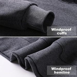 Ensemble deux pièces de sweats à capuche zippés/pull-overs personnalisés pour hommes 2024 – Confortables, écologiques, légers et respirants pour l'entraînement hivernal - Product Image 4