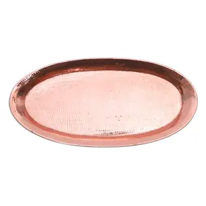 Plateau en céramique minimaliste pour la décoration intérieure moderne, design gravé royal, écologique, style américain, décoration intérieure de luxe, plaqué, sûr - Product Image 1