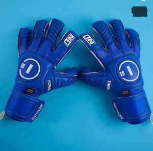 Guantes de Portero de Cuero Premium Personalizables Ajuste Personalizado Venta Al por Mayor Fútbol Agarre de Látex Cuero Cómodo - Product Image 2