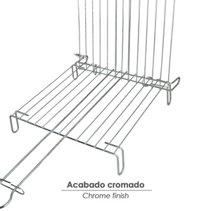 Parrilla Barbacoa Doble 35x35 cm. - Product Image 3