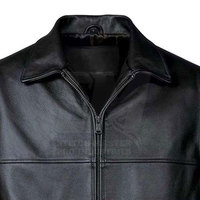 Veste en cuir d'hiver pour homme, design personnalisé, avec logo sur le devant, écologique et respirante, couleur unie, grande taille, streetwear d'extérieur