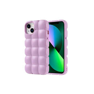 Funda de Silicona Flexible Brillante de Primera Calidad de la Serie OMSY Dom Dom para iPhone 13, Funda Protectora con Función Antihuellas - Product Image 2