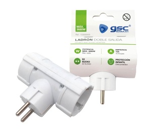 อะแดปเตอร์แบบสองขั้ว 3500W 250V 10A แบบประหยัดพร้อม TTL (GSC 103000005) - Product Image 2