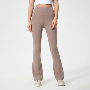 Pantalones de Yoga Largos para Mujer, Transpirables, de Secado Rápido, Elásticos, Suaves, para Gimnasio, Fitness, Correr, Diseño Sólido - Product Image 5