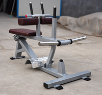 Machine à soulever les mollets assis SK à charge libre pour la formation des jambes, idéale pour les achats en salles de sport commerciales et les projets de centres de fitness
