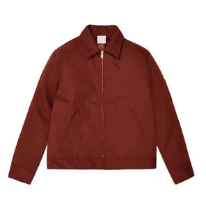 Chaqueta de trabajo para hombre, chaqueta de trabajo personalizada con forro de algodón resistente, chaqueta de trabajo con cremallera de lona de camuflaje para hombre - Product Image 3