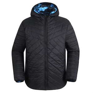 Chaqueta de Invierno para Hombre, de Alta Calidad, al por Mayor, Personalizada, con Cuello Alto, Impermeable, de Lona Recubierta, Estilo Urbano - Product Image 4
