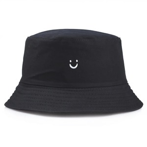 Sombrero de cubo con parte superior plana y logotipo personalizado unisex, gorra de Panamá Bob para ocio al aire libre, escena informal de publicidad para padres e hijos - Product Image 1