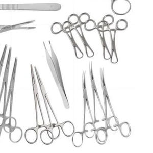 Instrumental Quirúrgico Manual de Acero Inoxidable Personalizado de Alta Calidad, Juego Quirúrgico Básico Completo, Reutilizable, con Certificación CE - Product Image 4